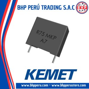 R75PI282050H3J KEMET CAPACITOR FILM POLYESTER 82NF 0.082UF - 630VDC. MKP/SH