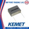 R75PR41004030J KEMET CAPACITOR FILM POLYESTER 1UF – 630VDC. MKP/SH (L.E: 27.5MM) – CAPACITORES