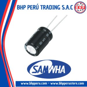RB1H156M0511BB280 SAMWHA CONDENSADOR ELECT. RADIAL 15UF - 50V. 20% 125°C