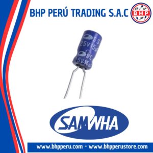 SS1A336M04007PA18P SAMWHA CONDENSADOR ELECT. RADIAL 33UF - 10V. 20%