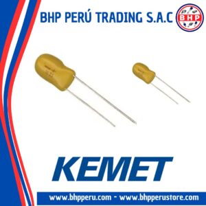 T350E106K025AT KEMET CONDENSADOR TANTALIO RADIAL 10UF - 25V.