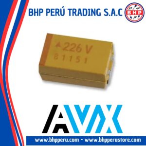 TAJA226K010RNJ AVX CAPACITOR TANTALUM  SMD 22UF 10V 10% 3216