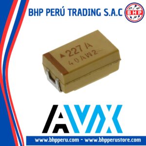 TAJD227K010RNJ AVX CAPACITOR TANTALUM 220UF 10V 10% 7343 SMD