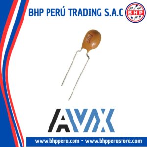 TAP334K050SCS AVX CAPACITORS TANTALUM  0.33UF - 50V. RADIAL