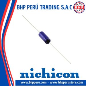 TVX1A221MAD NICHICON CONDENSASOR ELECT. AXIAL DE 220UF - 10V. 20%