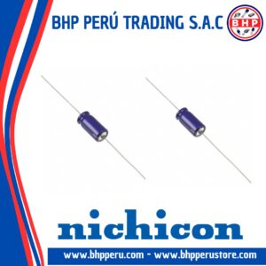 TVX1E221MAD NICHICON CONDENSADOR ELECT. AXIAL DE 220UF - 25V. 20%