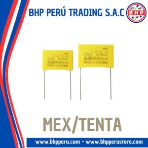 TX225K275X2 MEX/TENTA CAPACITOR FILM POLYESTER 2.2UF / 275VAC. X2 MKP/SH (27.50MM)