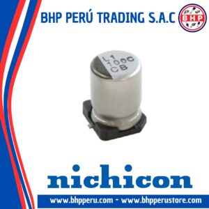 UCM1H331MNL1GS NICHICON CONDENSADOR ELECT. SMD DE 330UF – 50V. 20% 105°C – CONDENSADORES