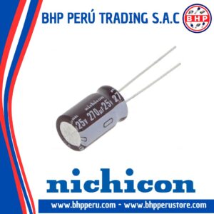 UPM1E271MPD6TD NICHICON CONDENSADOR ELECT. RADIAL 270UF - 25V. 20% 105°C