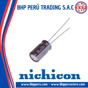 UPM1E560MED NICHICON CONDENSADOR ELECT. RADIAL 56UF - 25V. 20%
