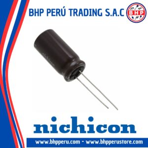 UPW1H821MHD NICHICON CONDENSADOR ELECT. RADIAL DE 820UF - 50V. 20%