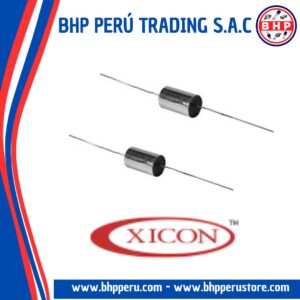 XAL25V100-RC XICON CONDENSADOR ELECT. AXIAL DE 100UF - 25V. +-20%