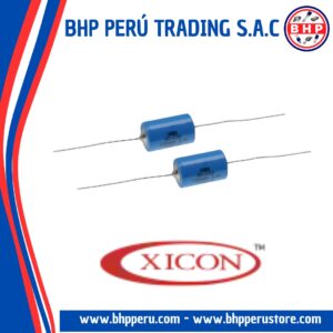 XAL25V47-RC XICON CONDENSADOR ELECT. AXIAL DE 47UF - 25V. +-20%