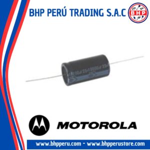 33UF-63V MOTOROLA CONDENSADOR ELECT. AXIAL DE 33UF - 63V. 20%