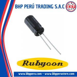 35YXG56MEFC6 RUBYCON CONDENSADOR ELECT. RADIAL DE 56UF - 35V. 20%