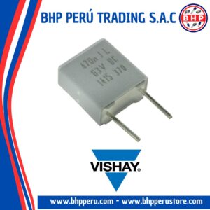 BFC237012474 VISHAY  CAPACITOR POLYESTER FILM  0.47UF - 63VDC