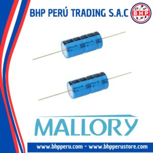 EA471M63V16X30 MALLORY CONDENSADOR ELECT. AXIAL 470UF - 63V. 20%