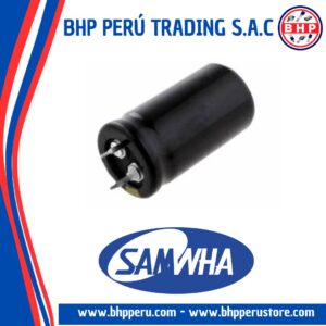 HE2A108M22035HA SAMWHA CONDENSADOR ELECT. RADIAL 1000UF - 100V. SNAP IN