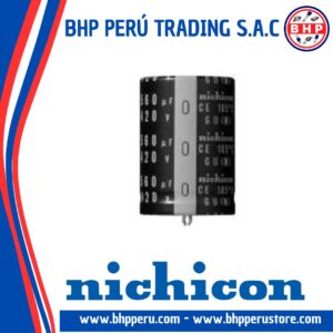 LGU1J152MELZ NICHICON CONDENSADOR ELECT. RADIAL 1500UF – 63V. SNAP IN – CONDENSADORES