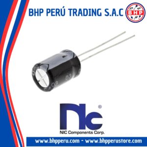NACX2R235G NIC COMPONENTS CONDENSADOR ELECT. SMD DE 2.2UF - 35V. 20% (4X5.3MM)