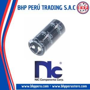 NRLMW332M100V35X40F NIC COMPONENTS CONDENSADOR ELECT. RADIAL 3300UF - 100V. SNAP IN