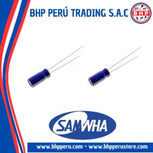 SD1V158M12025PL SAMWHA CONDENSADOR ELECT. RADIAL DE 1500UF - 35V. 20%