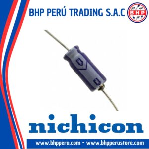 TVX1C100MAD NICHICON CONDENSADOR ELECT. AXIAL DE 10UF - 16V. 20%