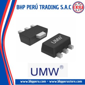 78L09 UMW CIRCUITO INTEGRADO LINEAR VOLTAGE REGULATOR POSITIVE 9V. 100MA SOT-89