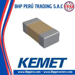 C0603C124K5RACTU KEMET CAPACITOR CERÁMICO 0.12UF/120NF 16V X7R 0603