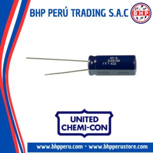 ESMG160ELL221MF11D UNITED CHEMI-CON CONDENSADOR ELECT. RADIAL 220UF - 16V. 20%