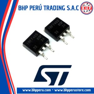 IRF740S STMICROELECTRONICS  TRANSISTORES   POWER MOSFET N-CHANNEL D2PACK TO-263