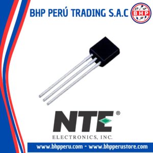 NTE489 NTE ELECTRONICS TRANSISTOR   JFET-P CHANNEL GENERAL PURPOSE AMPLIFIER TO-92