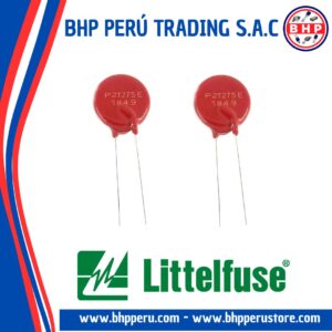 P2T275E LITTELFUSE VARISTOR METAL OXIDO 275VAC. DISC 20MM