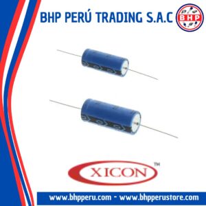 XAL16V2200-RC XICON CONDENSADOR ELECT. AXIAL DE 2,200UF - 16V. 20%