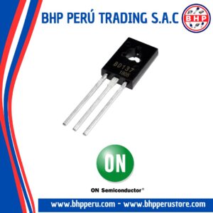 BD137 ON SEMICONDUCTOR TRANSISTOR NPN 60V 1.5A TO-126