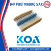 MF1/4DCT52R7500F KOA SPEER RESISTENCIA AXIAL METAL FILM RESISTOR 750 OHM – 1/4W 1% – RESISTENCIAS