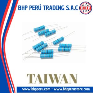 100R-5W-1% TAIWAN RESISTENCIA AXIAL DE PRECISIÓN 100 OHM. 5W. 1%