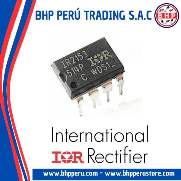 IR2153 INTERNATIONAL RECTIEFER CIRCUITOS INTEGRADOS I.C. DRIVER HALF ...