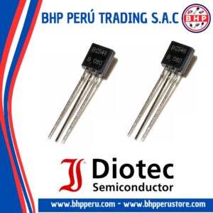 BC546B DIOTEC SEMICONDUCTOR TRANSISTOR  EPITAXIAL SILICON NPN 65V 100MA TO-92