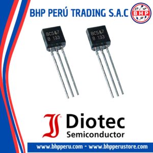 BC546C DIOTEC SEMICONDUCTOR EPITAXIAL SILICON NPN 65V 100MA TO-92