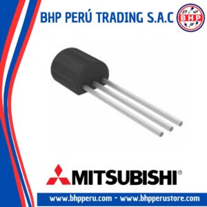 BCR1AM-8 MITSUBISHI TRANSISTOR TRIAC LOW POWER USE PLANAR 1A - 400V. TO-92