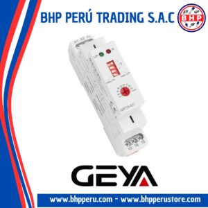 GRT8-EC GEYA TEMPORIZADOR ELECTRONICO DUAL ON/OFF DELAY MULTI-RANGO 16A / 24VAC/DC-230VAC, 50/60HZ