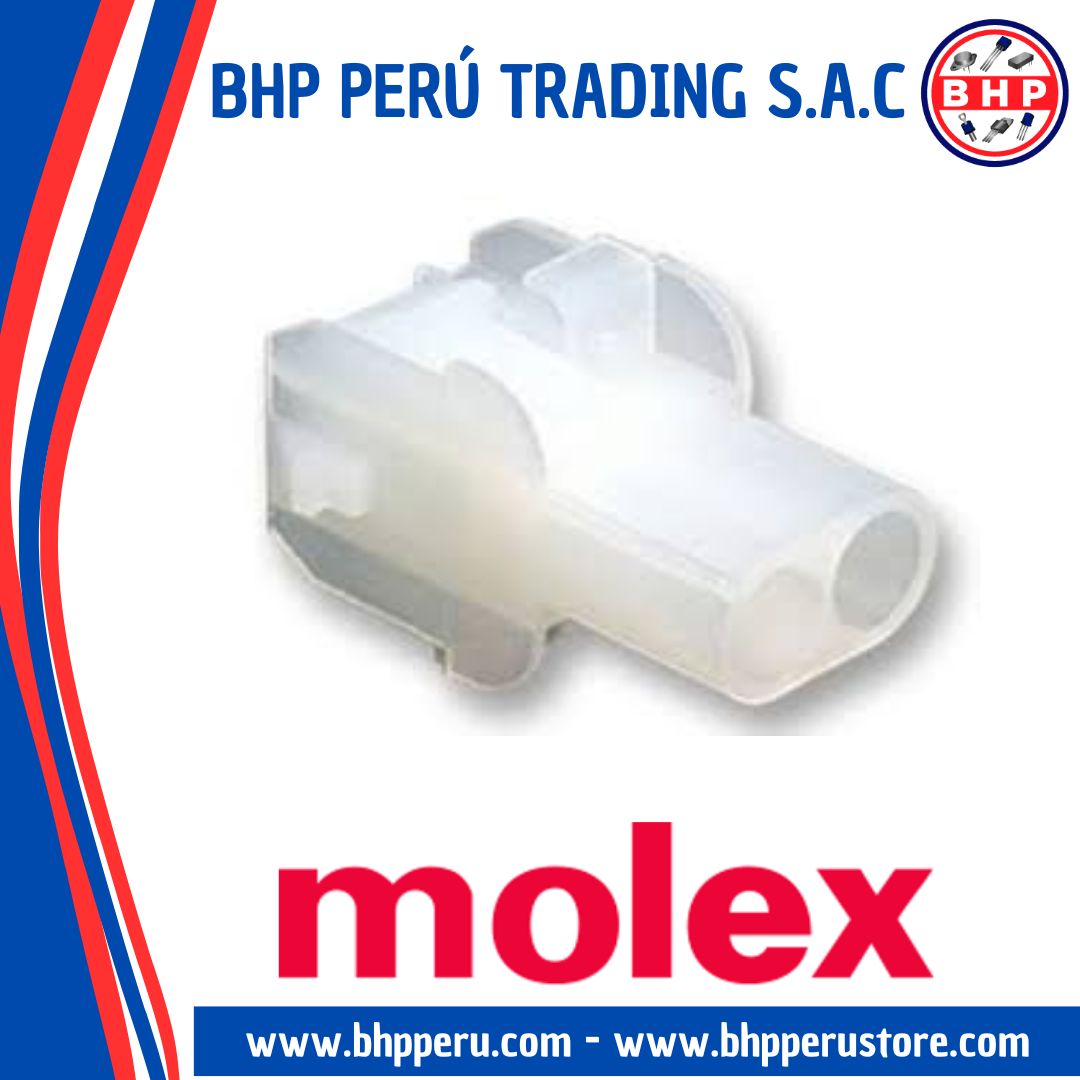 50-84-2020 50-84-2020 MOLEX CONNECTOR RECEPTACLE 2 POSITIONS .084 – CONECTORES
