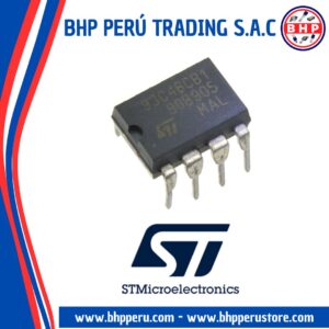 93C46CB1 STMICROELECTRONICS CIRCUITO INTEGRADO  EEPROM 1-KBIT 2MHZ DIP-8