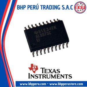 ALS573C TEXAS INSTRUMENTS CIRCUITO INTEGRADO OCT D-TYPE TRANSP LATCH 3ST SOIC-20