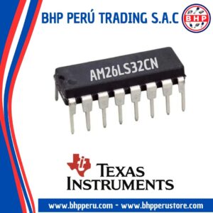AM26LS32CN TEXAS INSTRUMENTS CIRCUITO INTEGRADO QUAD LINE RECEIVER WITH THREE.STATE OUTPUTS DIP-16