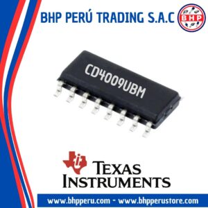 CD4009UBM TEXAS INSTRUMENTS CIRCUITO INTEGRADO  INVERTER 6-CHANNEL 1-INPUT SOIC-16