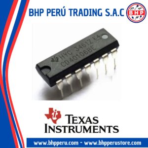 CD40106BE TEXAS INSTRUMENTS CIRCUITO INTEGRADO HEX SCHMITT TRIGGER DIP-14