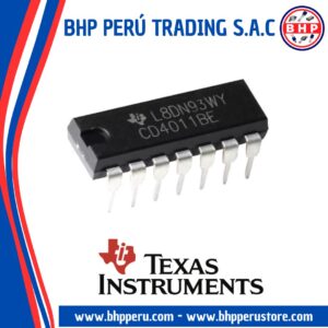 CD4013BE TEXAS INSTRUMENTS CIRCUITO INTEGRADO D-TYPE POS TRG DUAL DIP-14