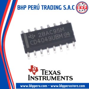 CD4049UBM TEXAS INSTRUMENTS CIRCUITO INTEGRADO  INVERTER 6-CHANNEL 6-INPUT SOIC-14